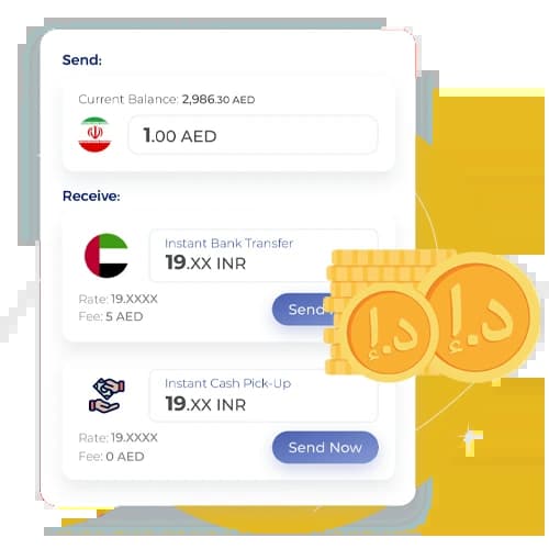 ارسال پول به امارات متحده عربی (حواله درهم)